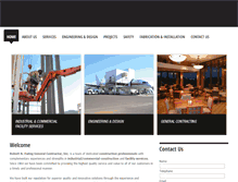 Tablet Screenshot of ewingconstruction.com